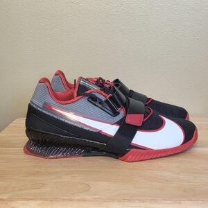 Nike Romaleos 4 Weightlifting Shoes Black Red CD3463-003 Men's Size 10.5